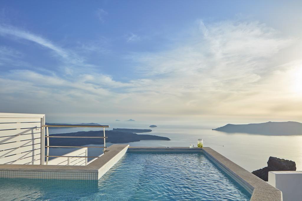 La Maltese Private House Imerovigli Bagian luar foto
