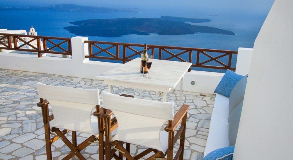 La Maltese Private House Imerovigli Bagian luar foto