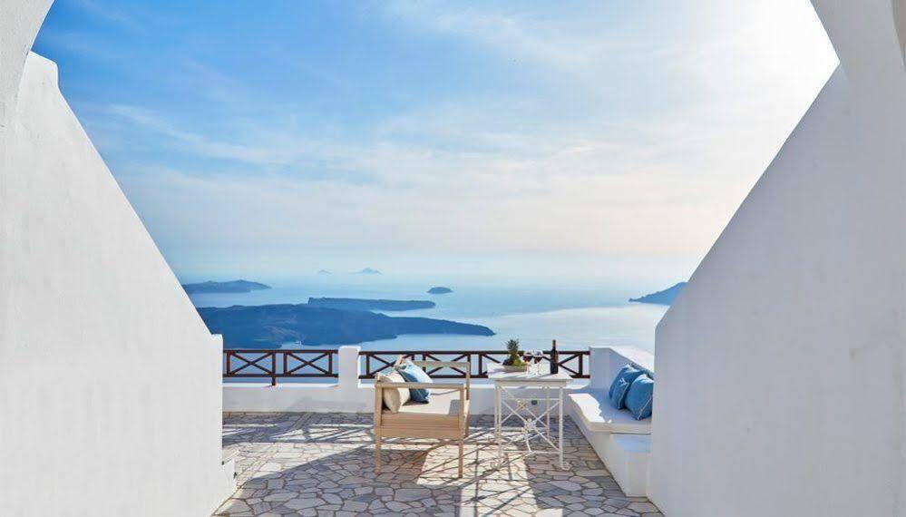 La Maltese Private House Imerovigli Bagian luar foto